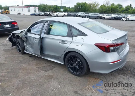 2025 Honda Civic Sport z USA, uszkodzony, nr VIN 2HGFE2F56SH512243